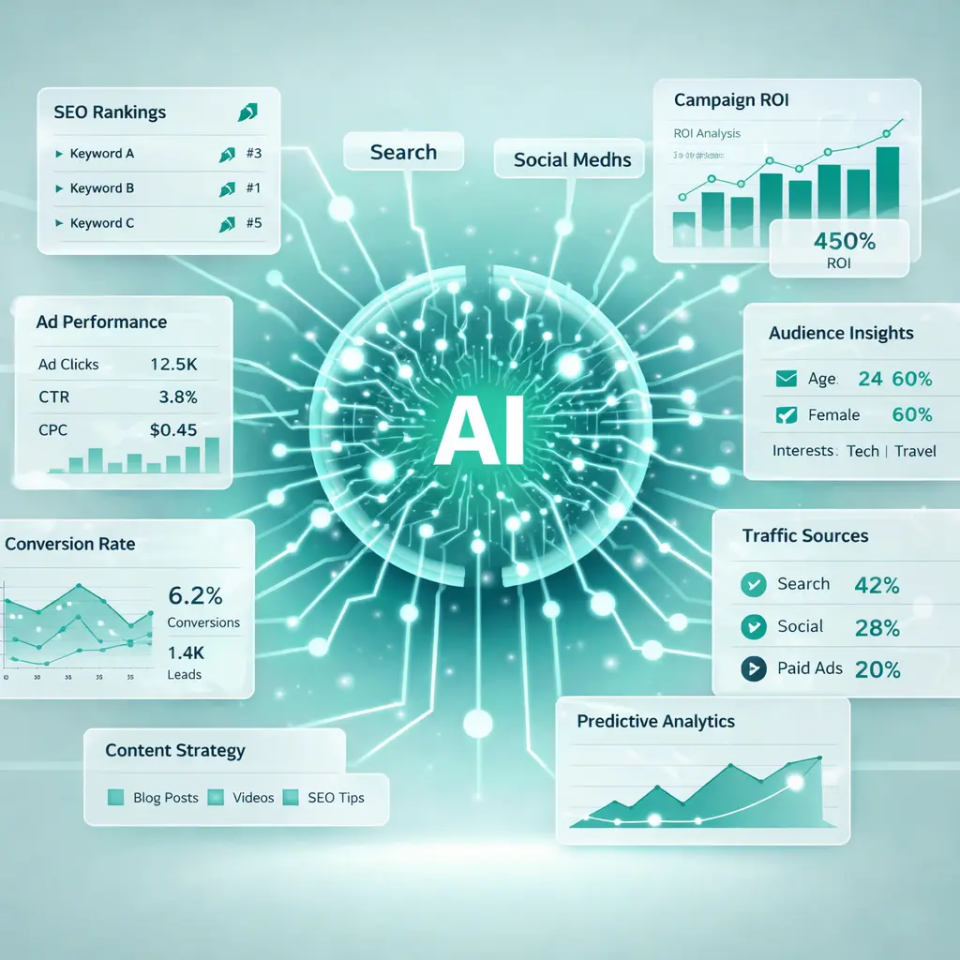 AI powered digital marketing services
